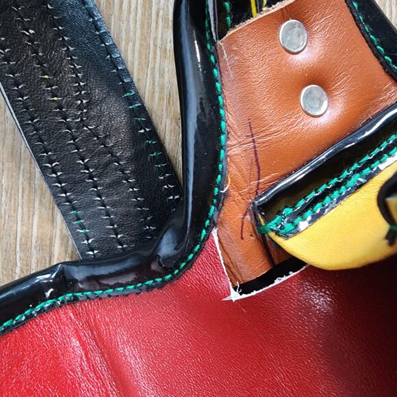 Julian Agudelo Carrieles Columbian Genuine Leather and Fur Crossbody / Satchel - Picture 15 of 15